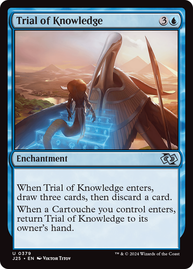 Trial of Knowledge [Foundations Jumpstart] | Chromatic Games