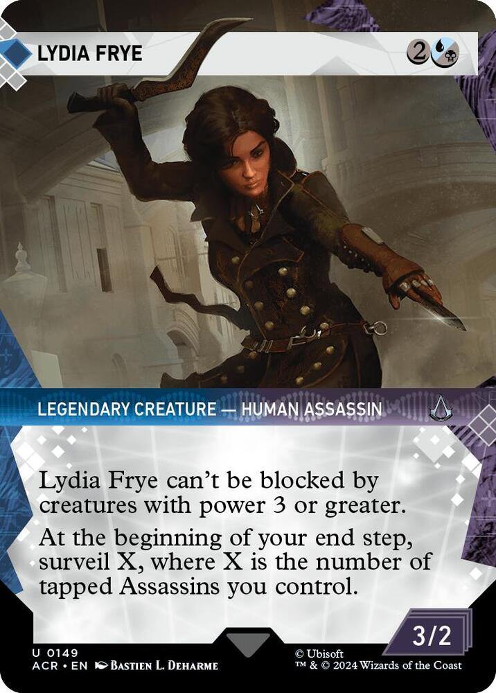 Lydia Frye 149/110 (Universes Beyond: Assassin's Creed)  - Showcase | Chromatic Games