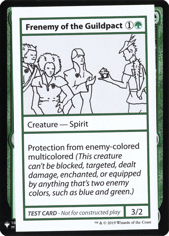 Frenemy of the Guildpact [Mystery Booster Playtest Cards] | Chromatic Games