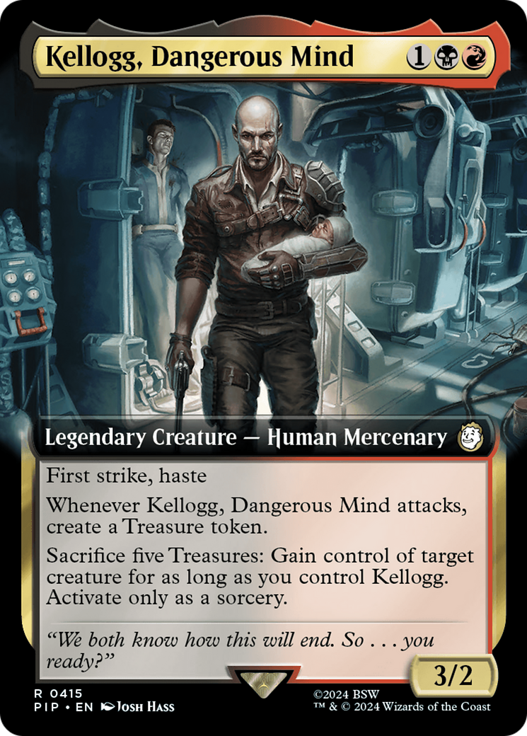 Kellogg, Dangerous Mind (Extended Art) [Fallout] | Chromatic Games