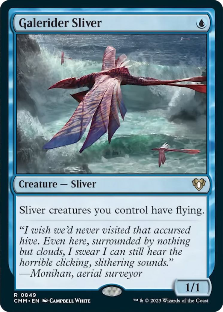 Galerider Sliver [Commander Masters] | Chromatic Games