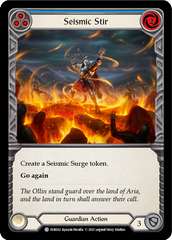 Seismic Stir (Blue) [EVR032] (Everfest)  1st Edition Rainbow Foil | Chromatic Games