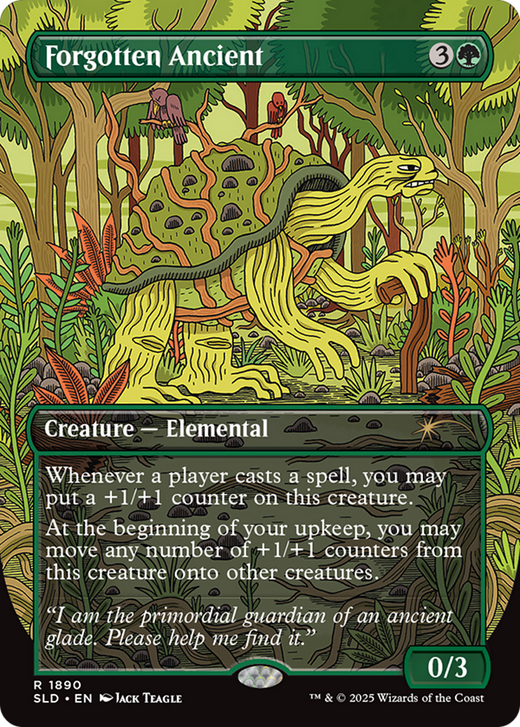 Forgotten Ancient (Rainbow Foil) [Secret Lair Drop Series] | Chromatic Games