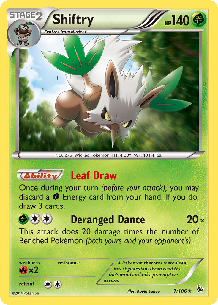 Shiftry (7/106) [XY: Flashfire] | Chromatic Games