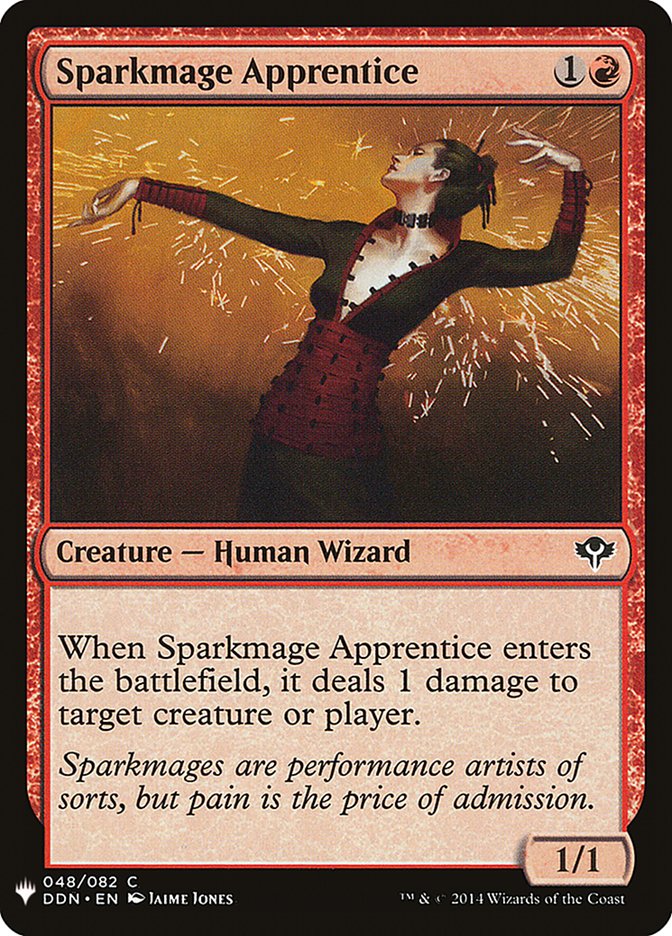 Sparkmage Apprentice [Mystery Booster] | Chromatic Games