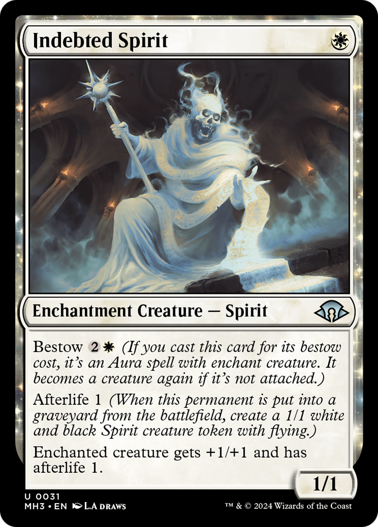 Indebted Spirit [Modern Horizons 3] | Chromatic Games