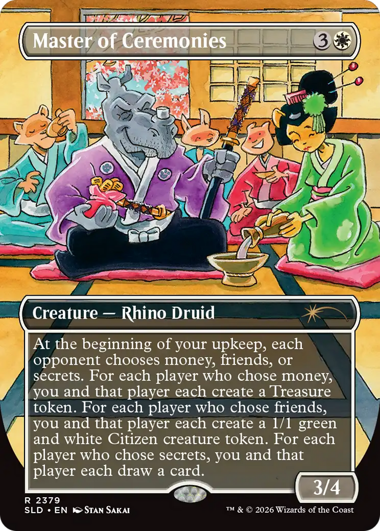 Master of Ceremonies [Secret Lair Drop Series] | Chromatic Games