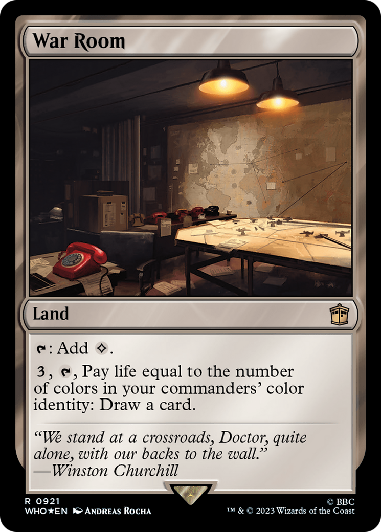 War Room (Surge Foil) [Doctor Who] | Chromatic Games