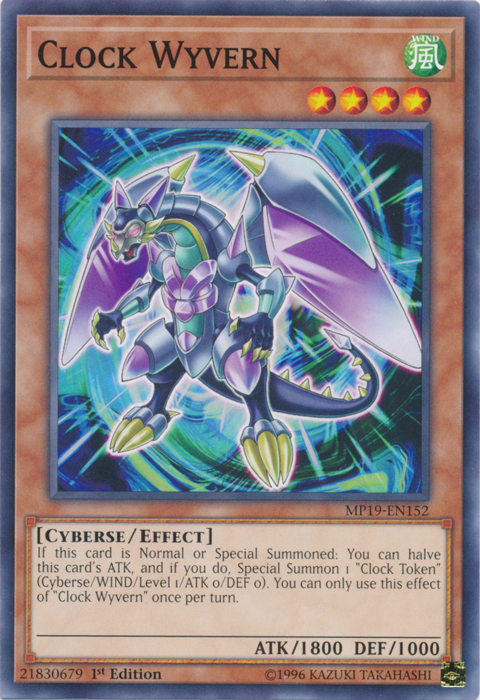 Clock Wyvern [MP19-EN152] Common | Chromatic Games