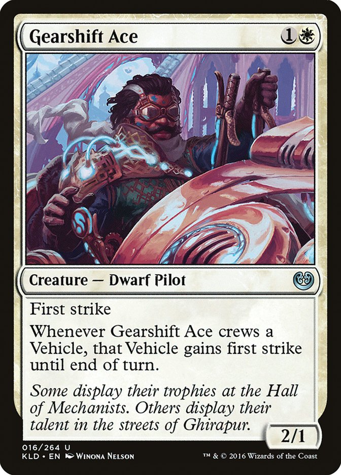 Gearshift Ace 16/264 (Kaladesh)  | Chromatic Games