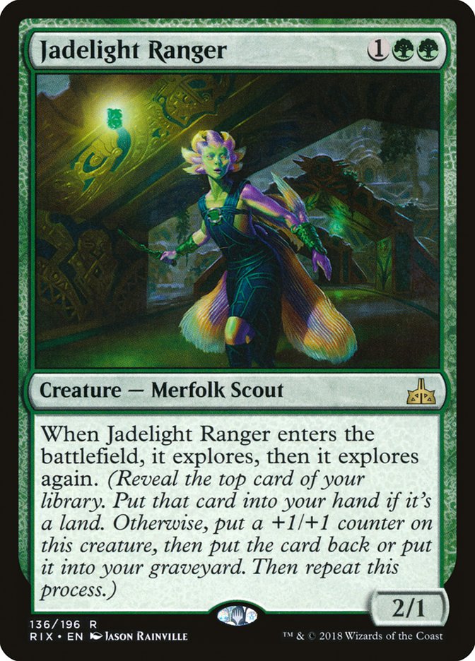 Jadelight Ranger 136/196 (Rivals of Ixalan)  | Chromatic Games