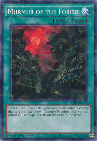 Murmur of the Forest [BP03-EN174] Shatterfoil Rare | Chromatic Games