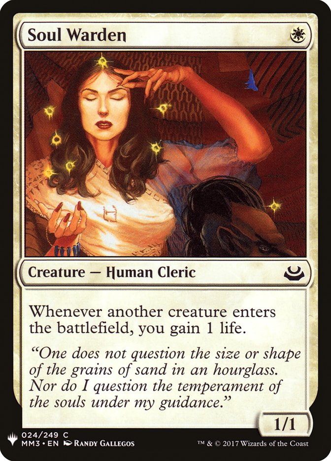 Soul Warden [Mystery Booster] | Chromatic Games