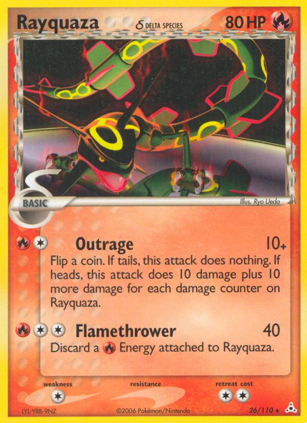 Rayquaza (26/110) (Delta Species) [EX: Holon Phantoms] | Chromatic Games