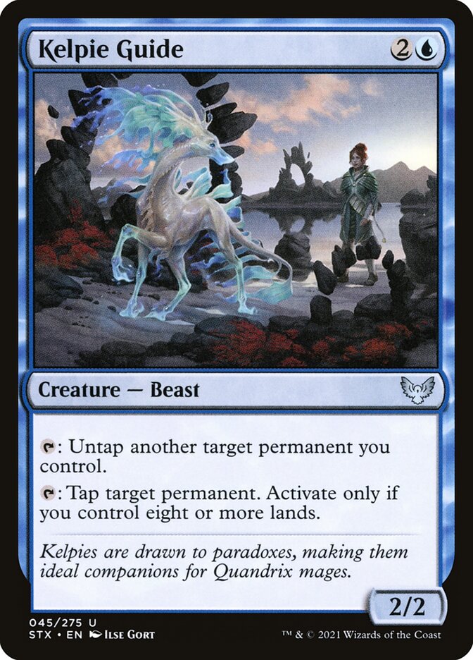 Kelpie Guide 45 (Strixhaven: School of Mages)  - Foil | Chromatic Games