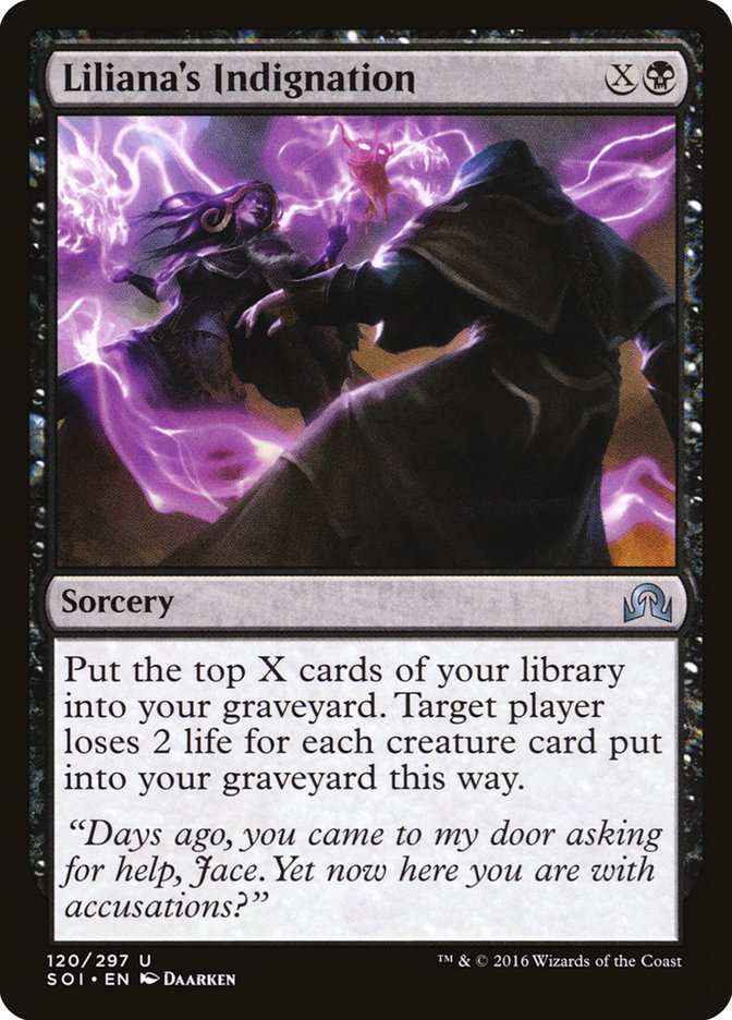 Liliana's Indignation 120/297 (Shadows over Innistrad)  | Chromatic Games