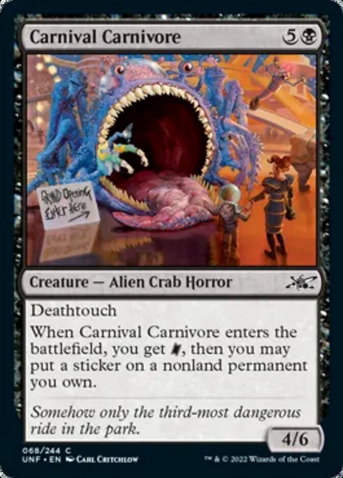 Carnival Carnivore [Unfinity] | Chromatic Games