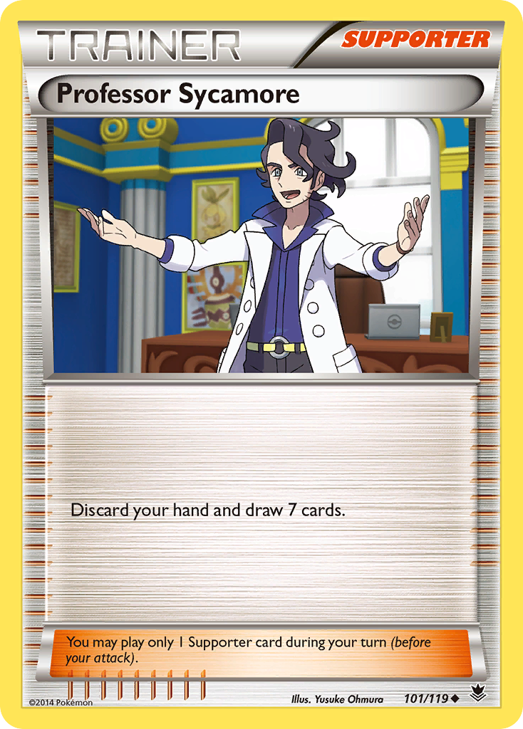 Professor Sycamore (101/119) [XY: Phantom Forces] | Chromatic Games