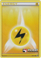 Lightning Energy (108/114) (Play Pokemon Promo) [Black & White: Base Set] | Chromatic Games