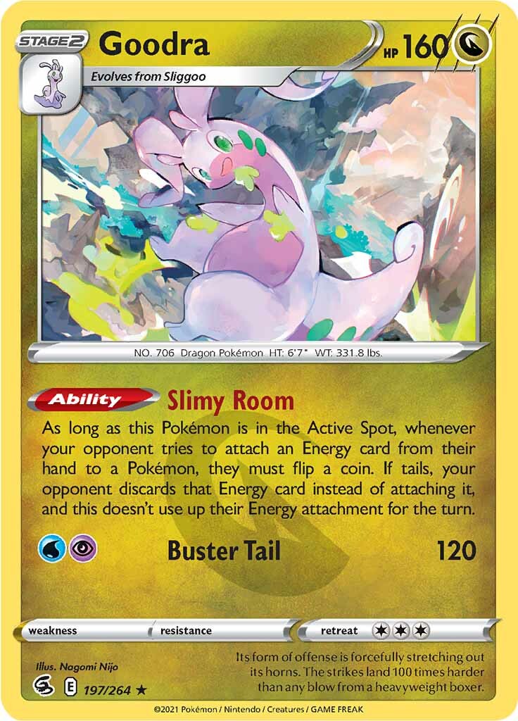 Goodra (197/264) [Sword & Shield: Fusion Strike] | Chromatic Games