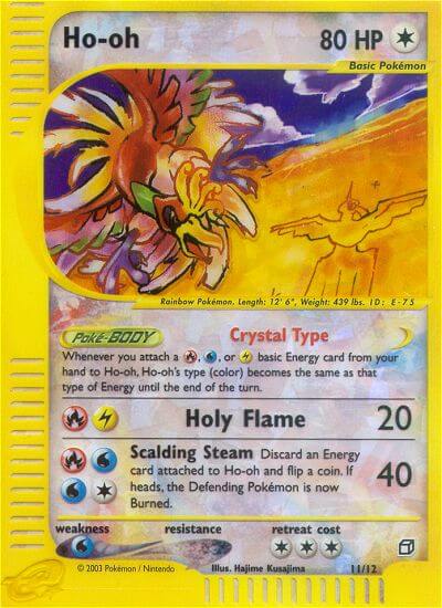 Ho-Oh (11/12) [Box Topper] | Chromatic Games