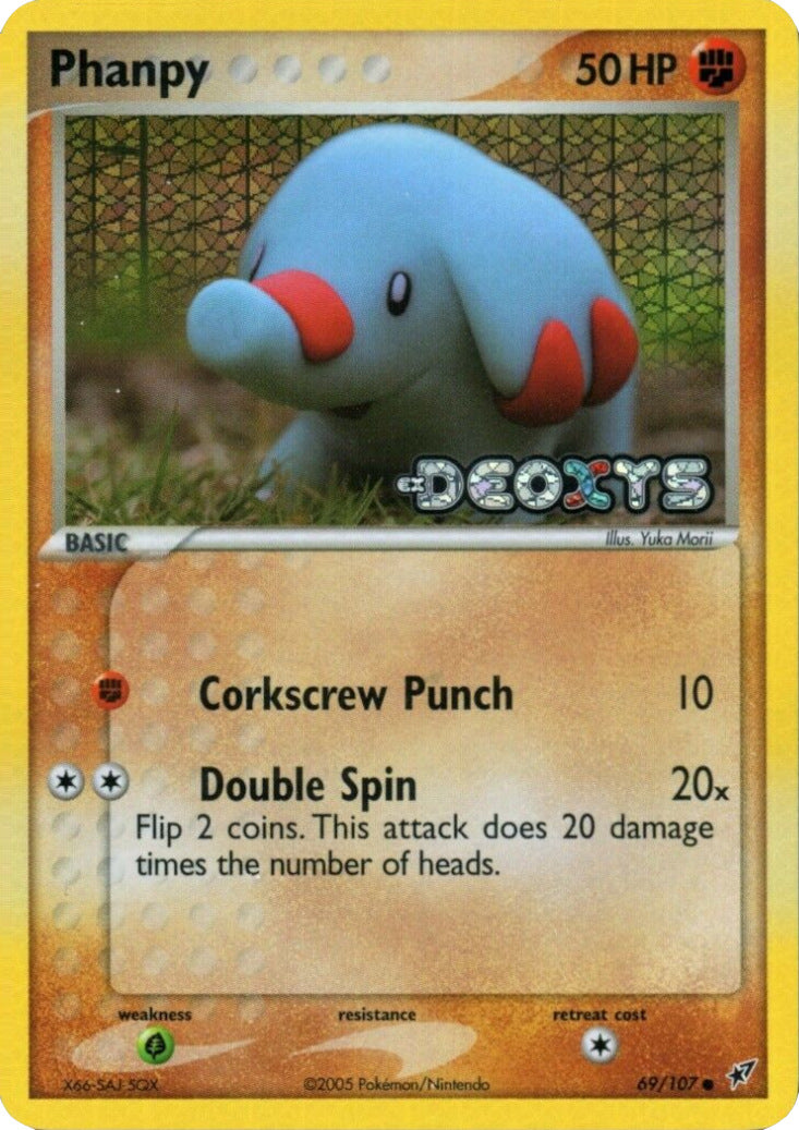 Phanpy (69/107) (Stamped) [EX: Deoxys] | Chromatic Games