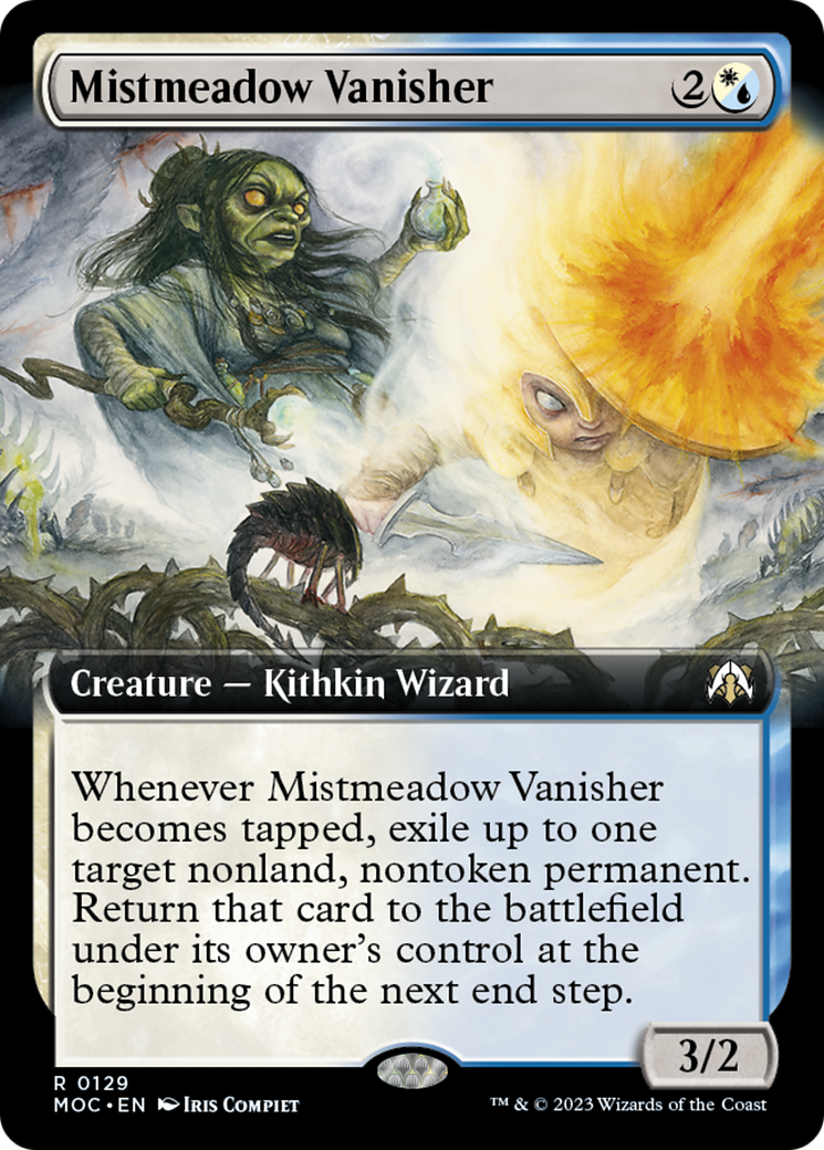 Mistmeadow Vanisher (Extended Art) [March of the Machine Commander] | Chromatic Games