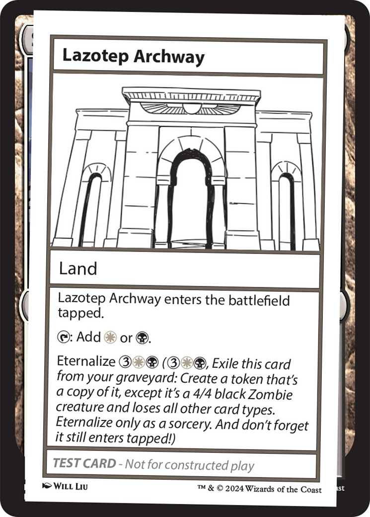 Lazotep Archway [Mystery Booster 2 Playtest Cards] | Chromatic Games