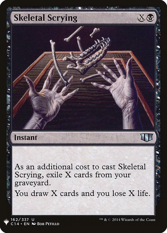 Skeletal Scrying [Mystery Booster] | Chromatic Games