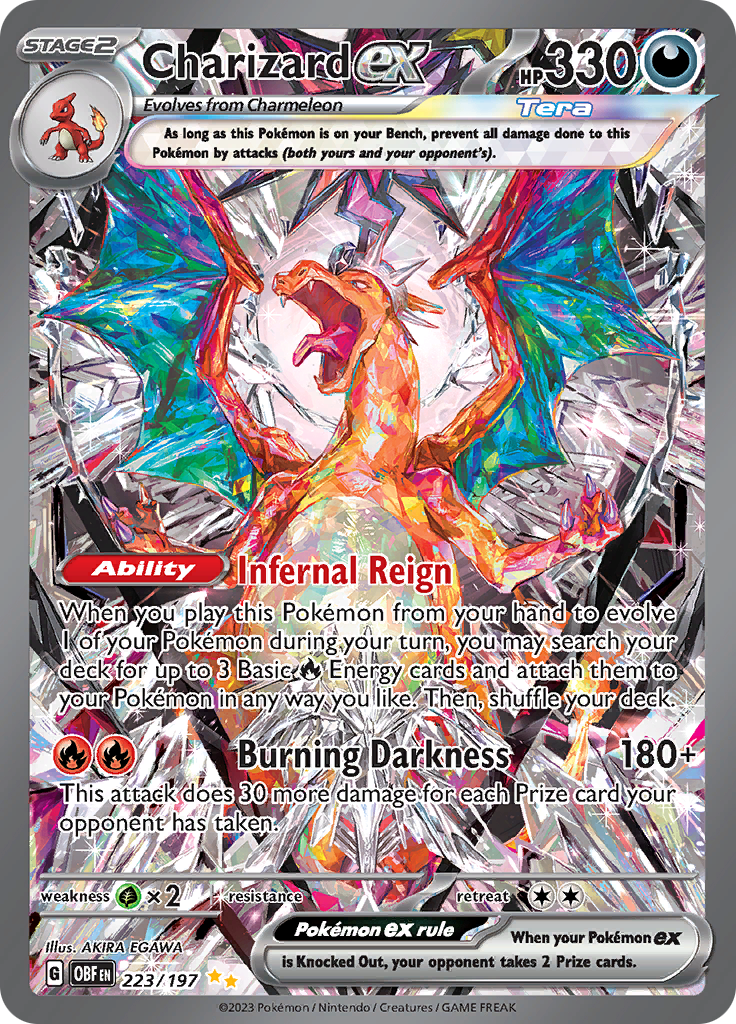 Charizard ex (223/197) [Scarlet & Violet: Obsidian Flames] | Chromatic Games