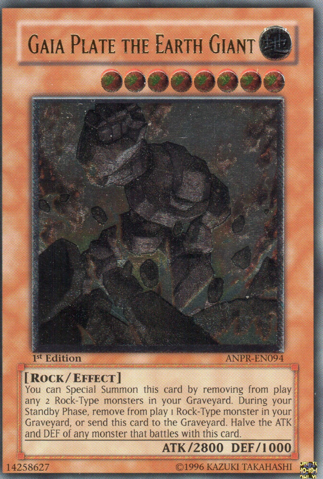 Gaia Plate the Earth Giant (UTR) [ANPR-EN094] Ultimate Rare | Chromatic Games