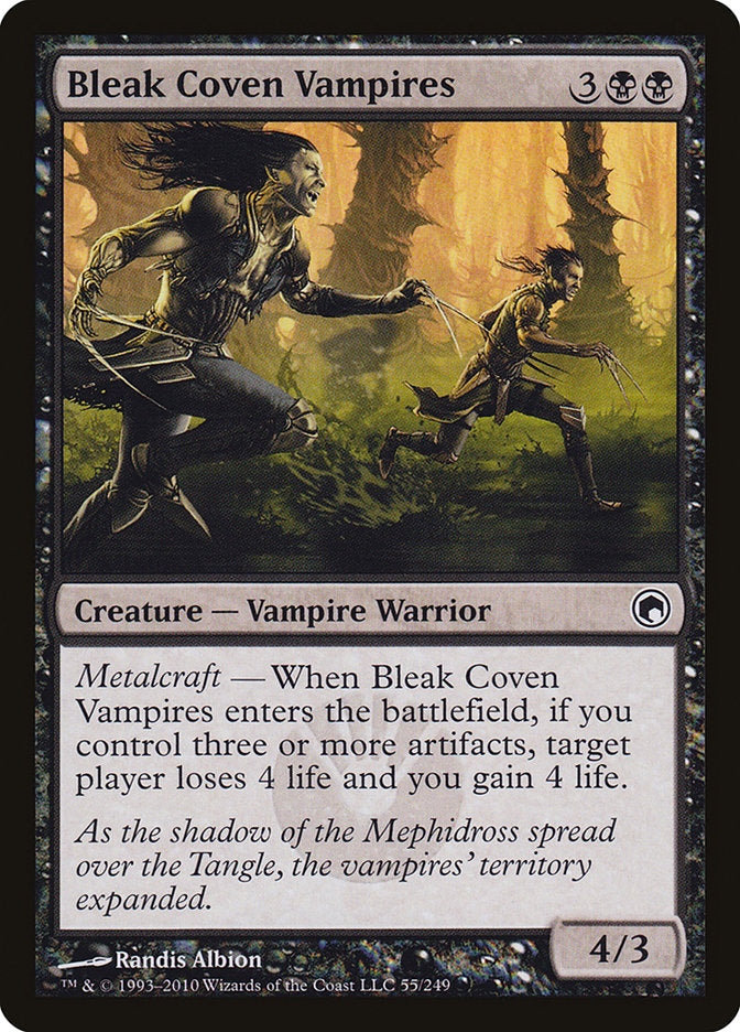 Bleak Coven Vampires 55/249 (Scars of Mirrodin)  | Chromatic Games
