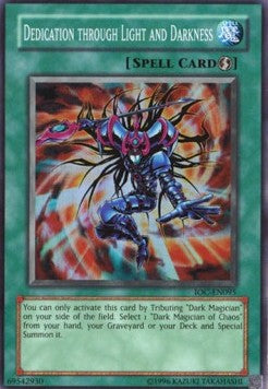 Dedication Through Light and Darkness [IOC-EN095] Super Rare | Chromatic Games