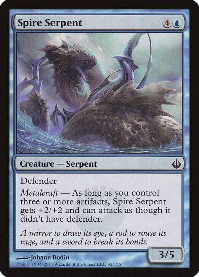 Spire Serpent 32/155 (Mirrodin Besieged)  | Chromatic Games