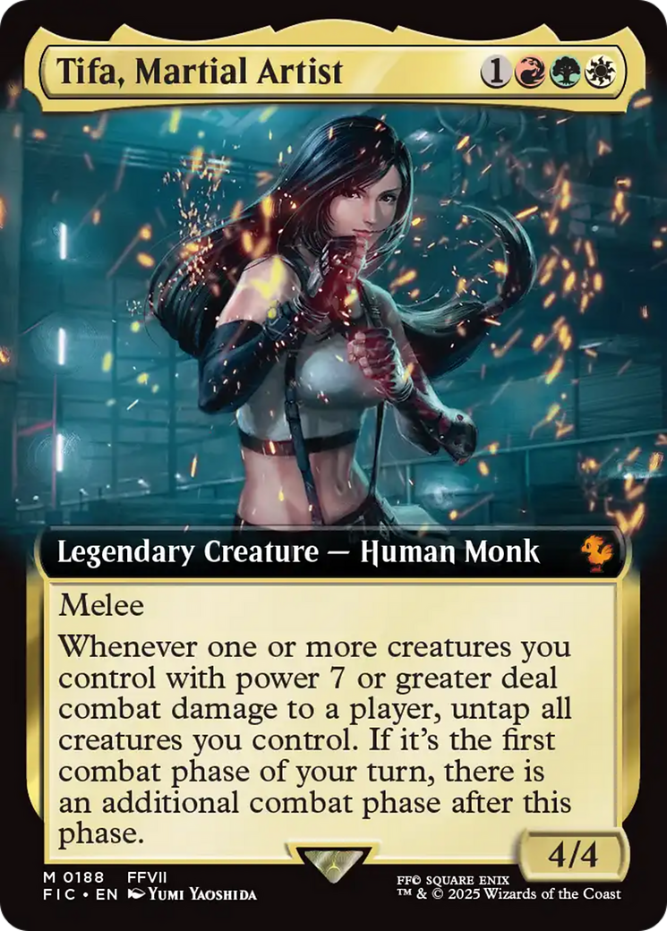 Tifa, Martial Artist (Extended Art) [FINAL FANTASY Commander] | Chromatic Games