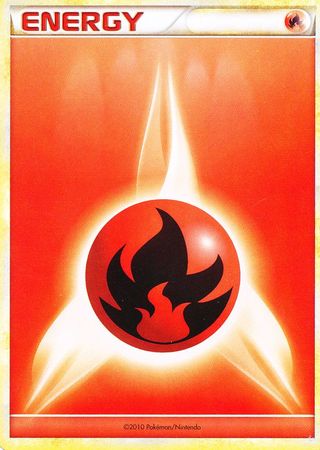 Fire Energy (2010 Unnumbered HGSS Style) [League & Championship Cards] | Chromatic Games