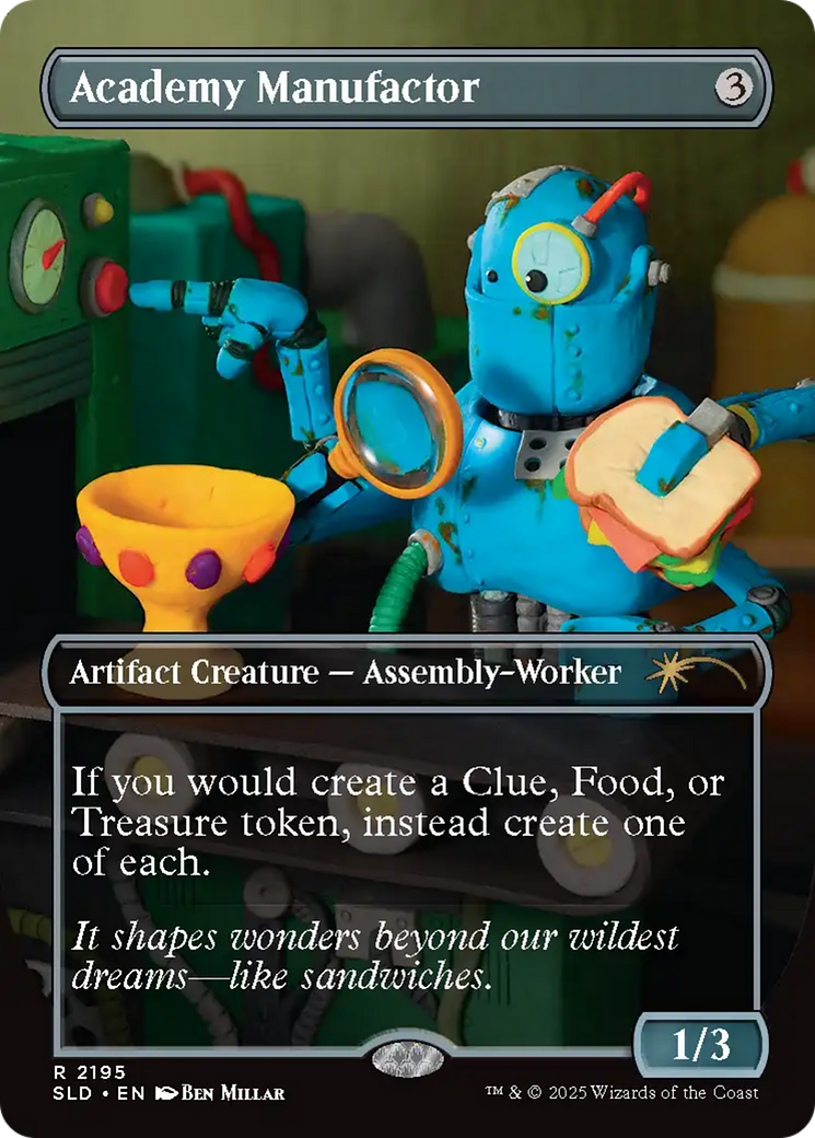 Academy Manufactor (Rainbow Foil) [Secret Lair Drop Series] | Chromatic Games