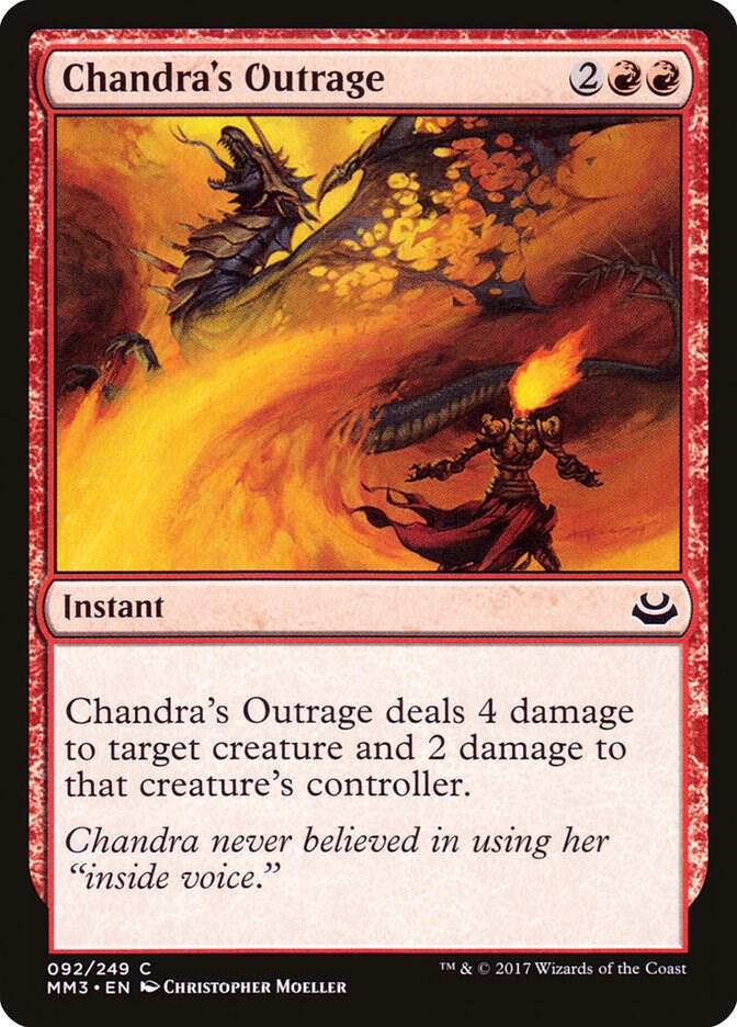 Chandra's Outrage 92/249 (Modern Masters 2017)  | Chromatic Games