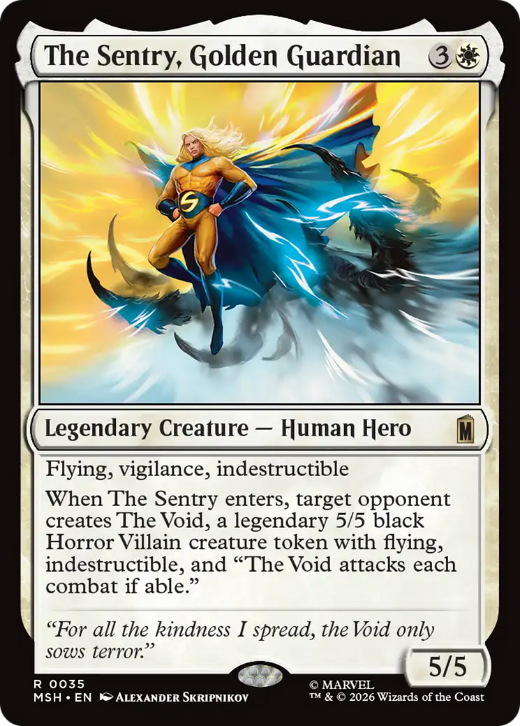 The Sentry, Golden Guardian [Marvel Super Heroes] | Chromatic Games
