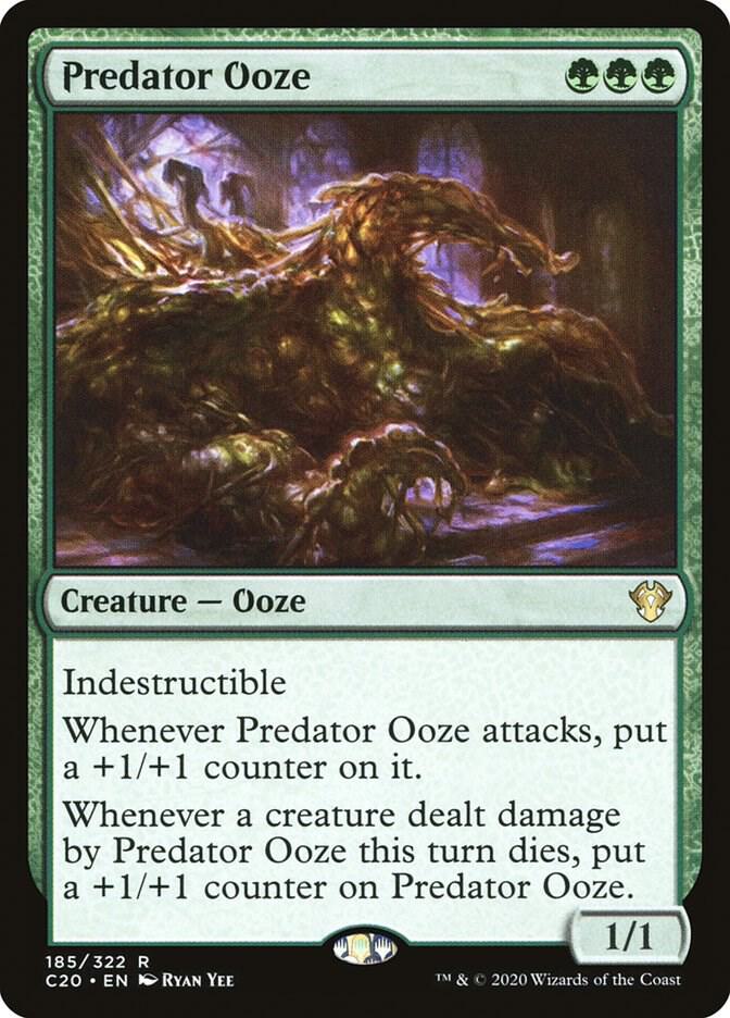 Predator Ooze 185/322 (Commander 2020)  | Chromatic Games