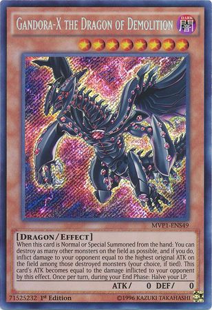 Gandora-X the Dragon of Demolition [MVP1-ENS49] Secret Rare | Chromatic Games