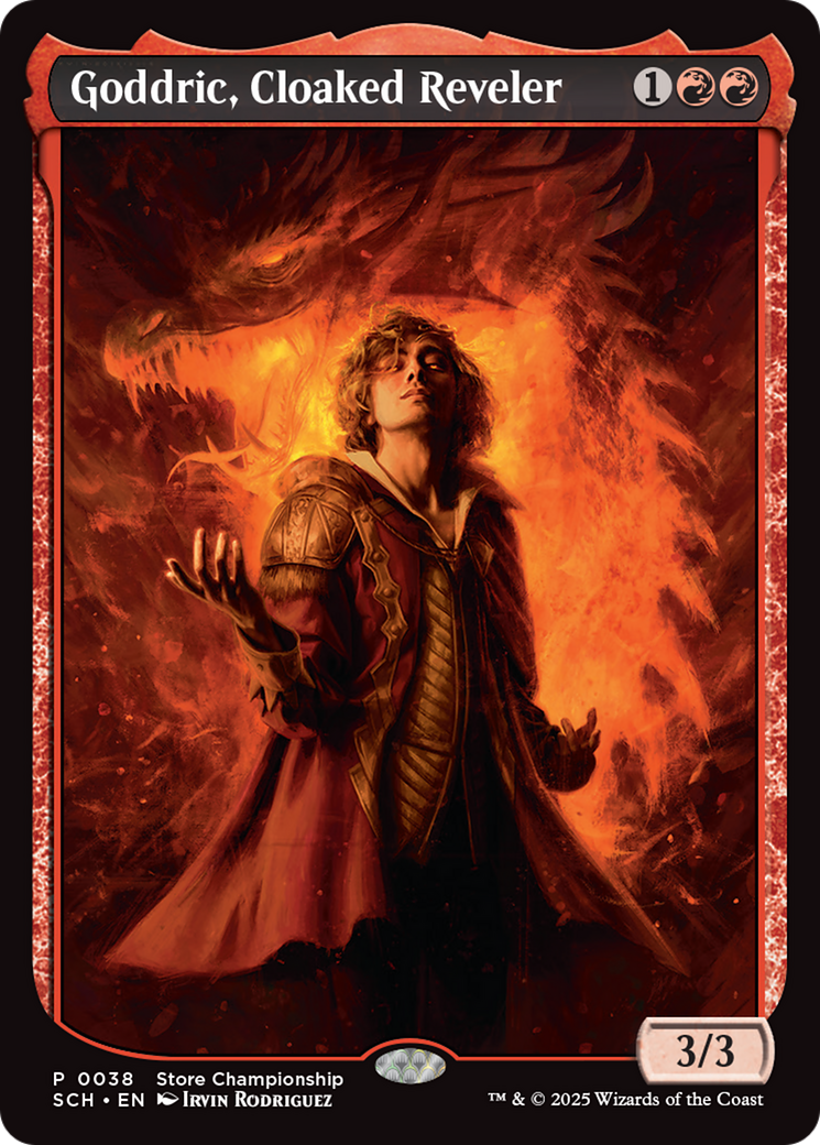 Goddric, Cloaked Reveler [Store Championships 2025] | Chromatic Games