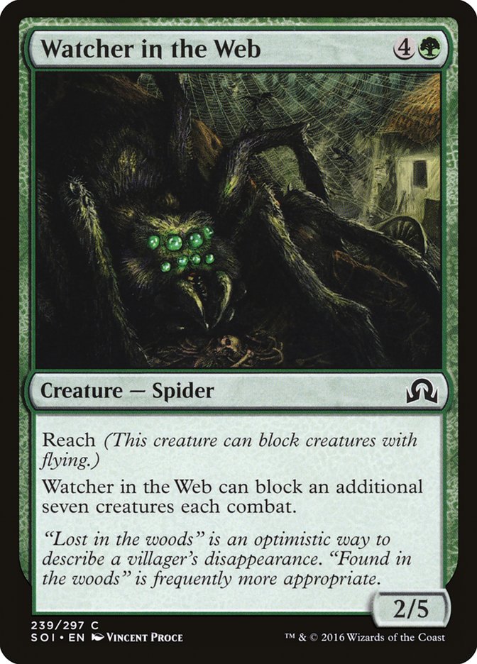Watcher in the Web 239/297 (Shadows over Innistrad)  | Chromatic Games