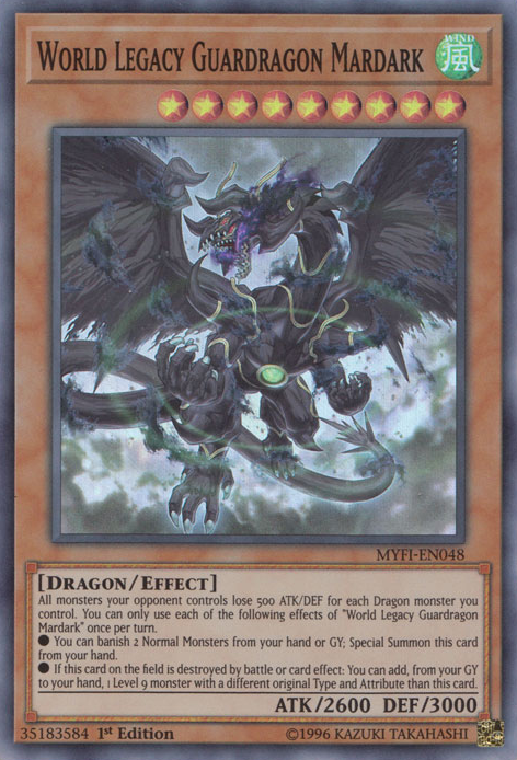 World Legacy Guardragon Mardark [MYFI-EN048] Super Rare | Chromatic Games