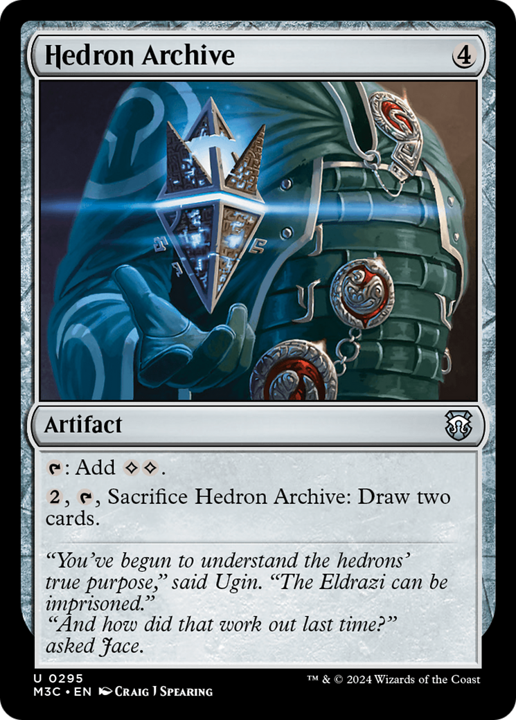 Hedron Archive (Ripple Foil) [Modern Horizons 3 Commander] | Chromatic Games