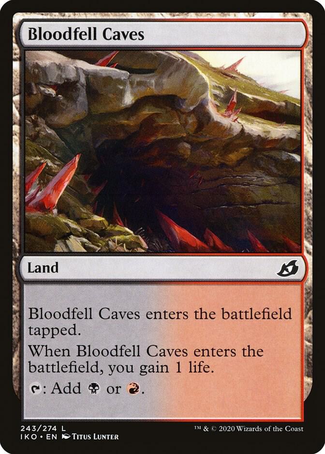 Bloodfell Caves 243/274 (Ikoria: Lair of Behemoths)  | Chromatic Games