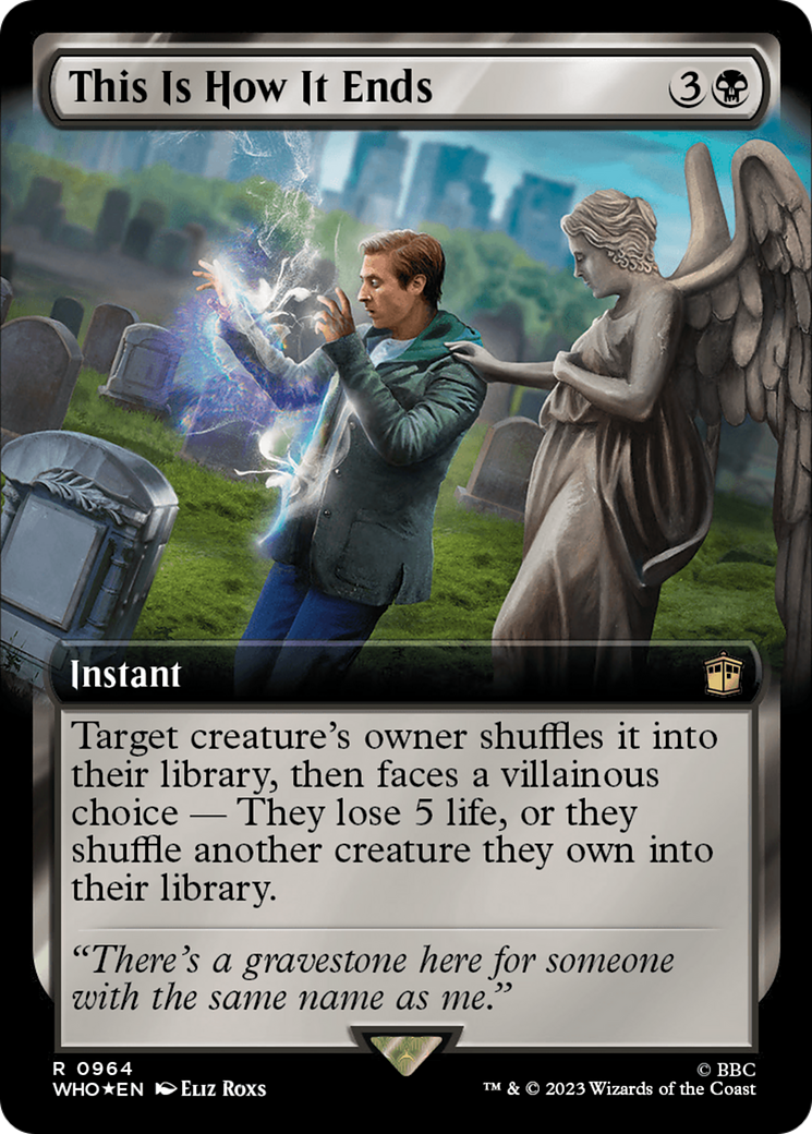 This Is How It Ends (Extended Art) (Surge Foil) [Doctor Who] | Chromatic Games