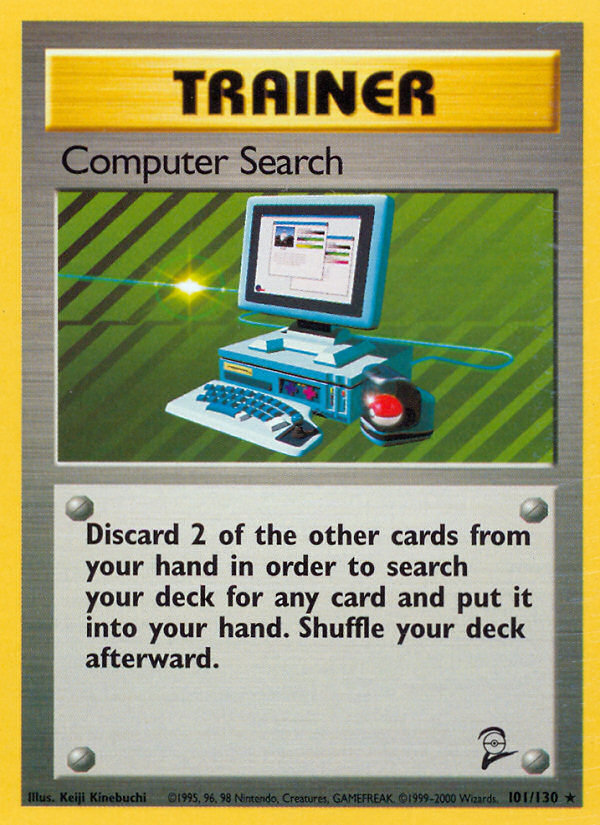 Computer Search (101/130) [Base Set 2] | Chromatic Games