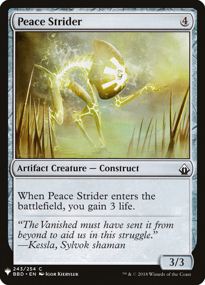 Peace Strider [Mystery Booster] | Chromatic Games