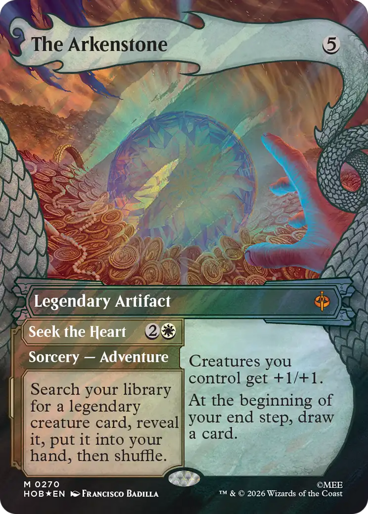 The Arkenstone (Showcase) (Surge Foil) [The Hobbit] | Chromatic Games